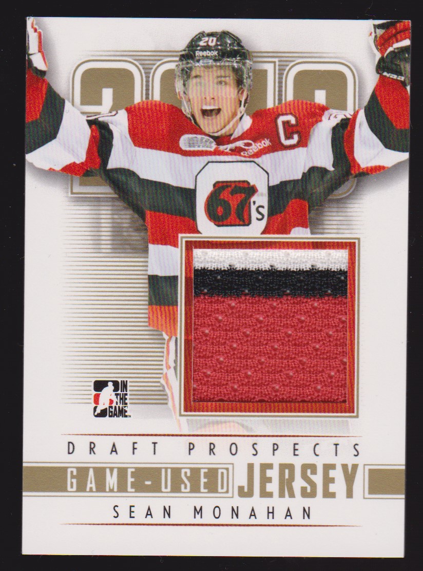 (image for) 2012-13 ITG Draft Prospects Jerseys Gold #M28 Sean Monahan